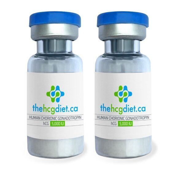 10,000 iu hcg 60 injections with thechgdiet.ca label