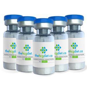 25,000-iu-hcg-150-injections with thechgdiet.ca label